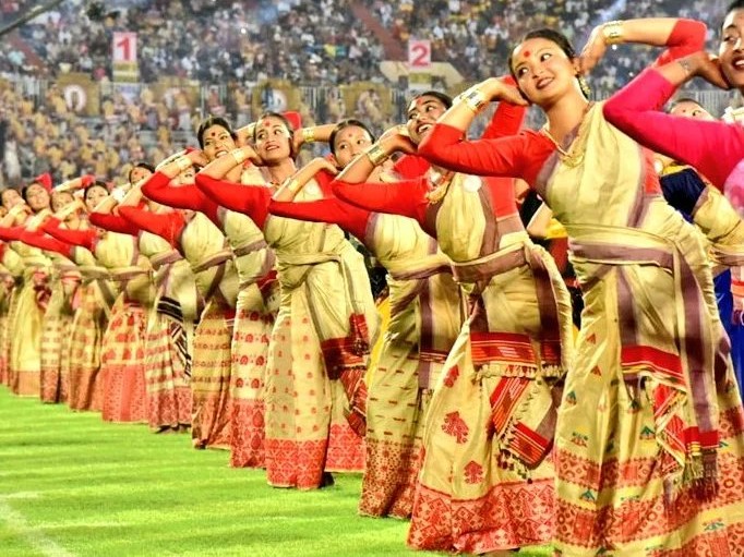 Bihu dance image