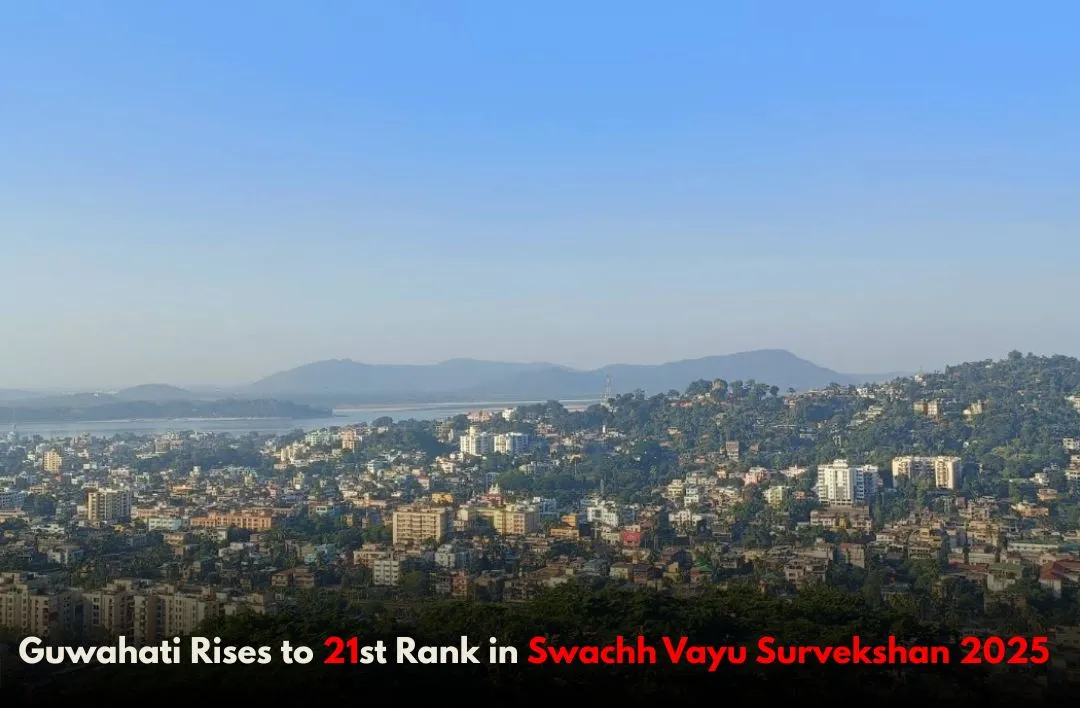 Guwahati Rises to 21st Rank in Swachh Vayu Survekshan 2025