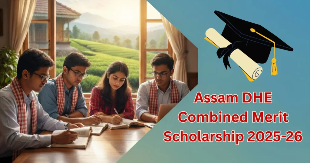 Assam DHE Combined Merit Scholarship 2025-26