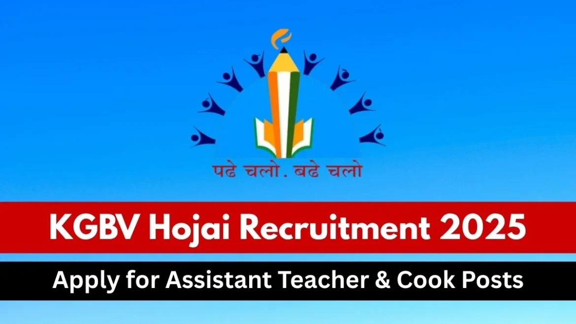 KGBV Hojai Recruitment 2025