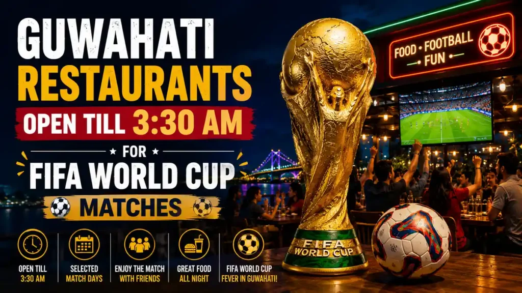 Guwahati Restaurants Open Till 3:30 AM 