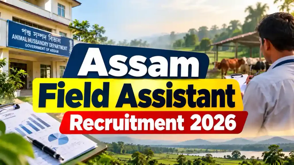 Assam Field Assistant Recruitment 2026